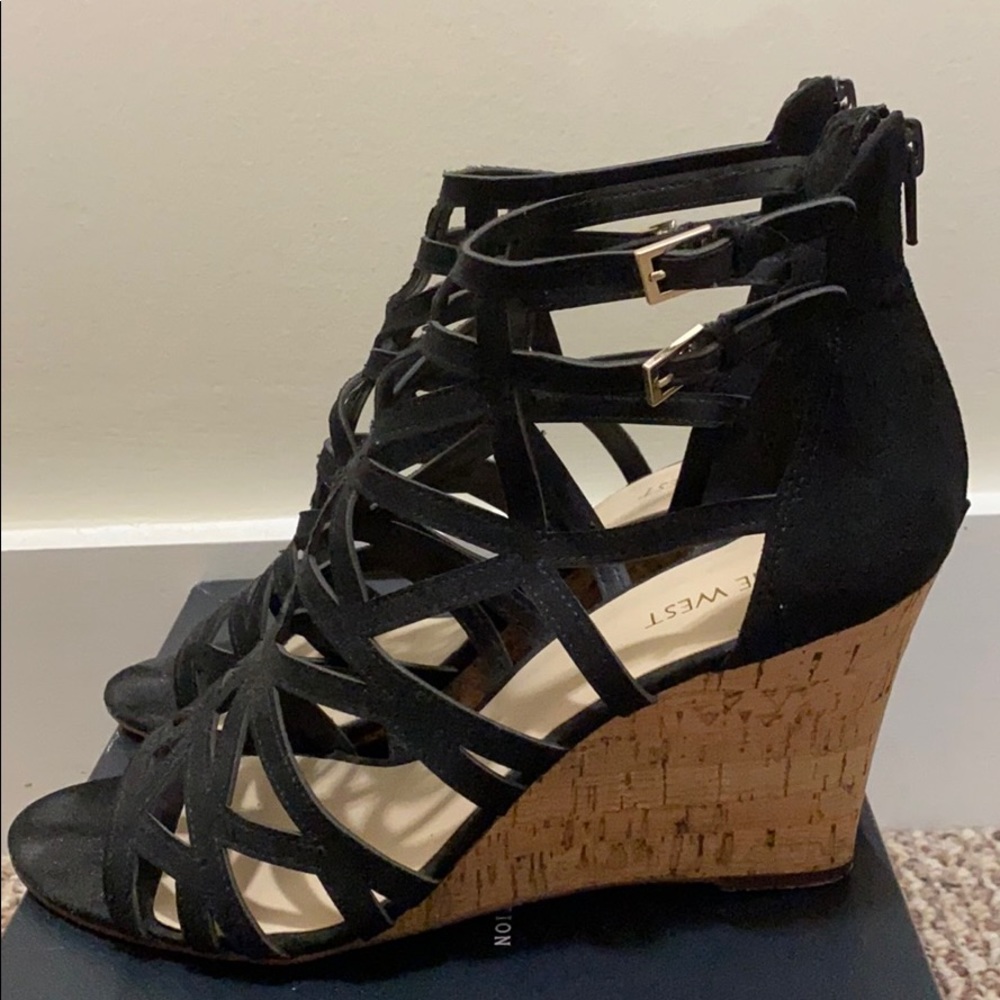 Nine West Open Toed Wedges